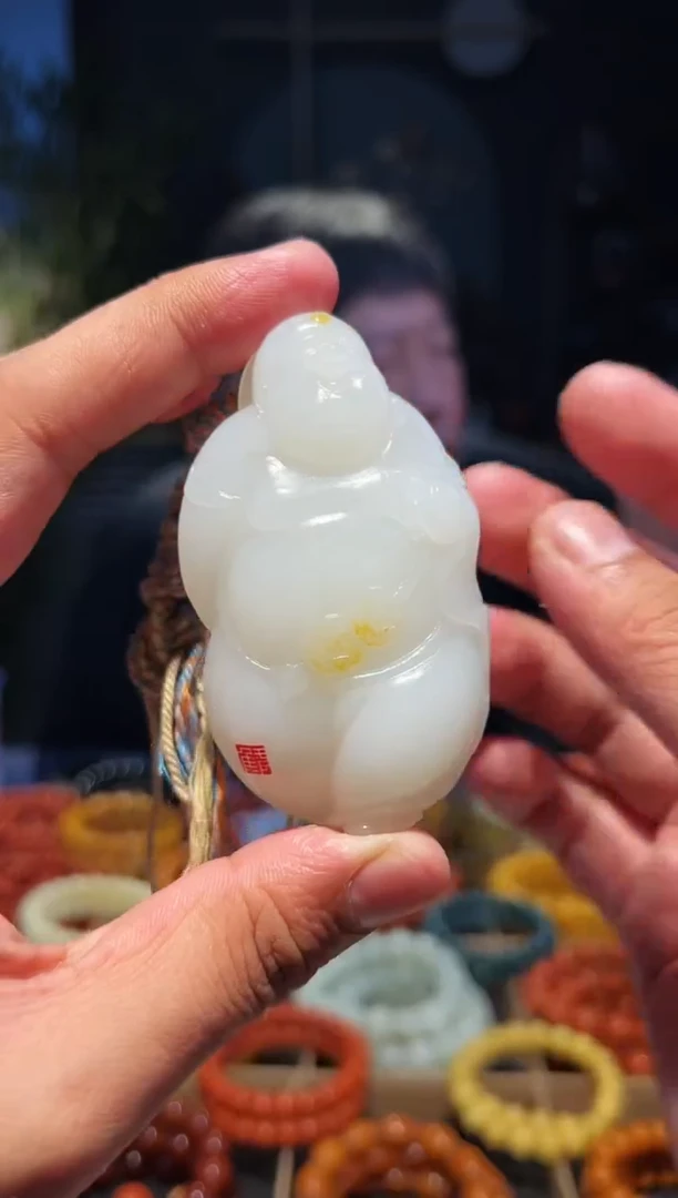 手串未镶嵌和田玉挂件