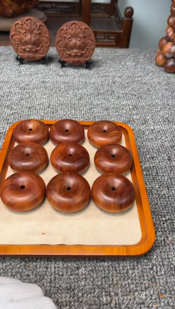 柏木（崖柏）5.0面包圈平安扣 到手一个