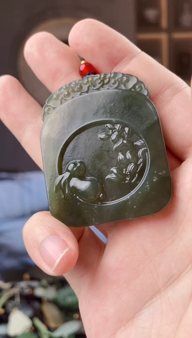 颈饰未镶嵌和田玉拍一发一，多样性发货