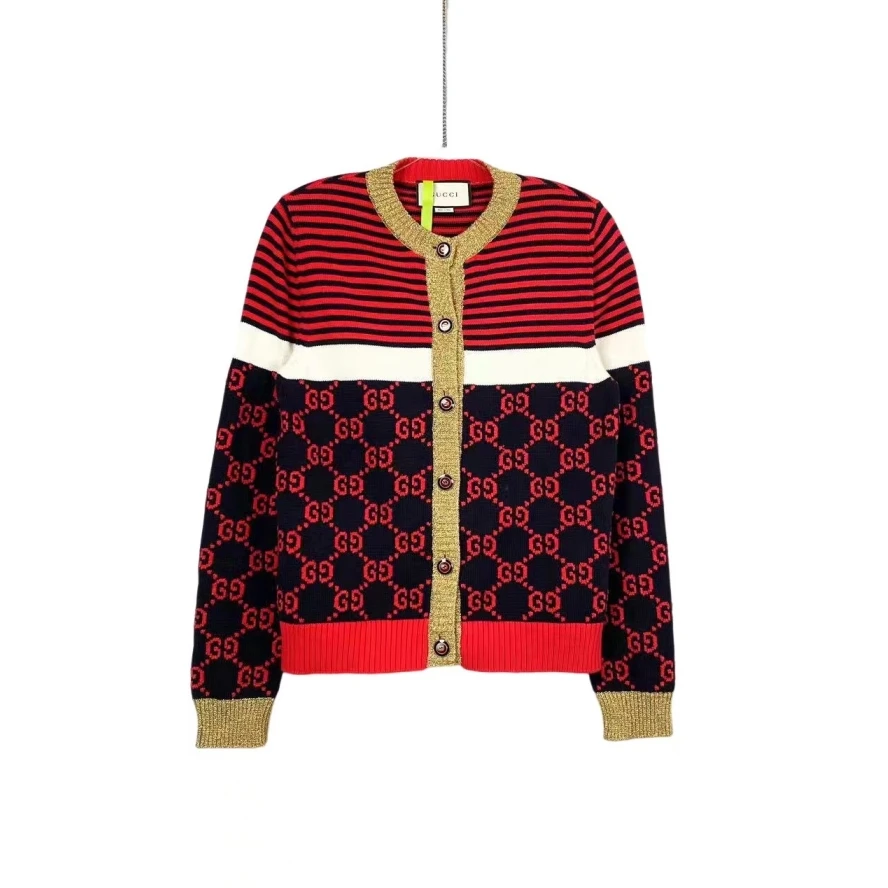 99新 GUCCI/古驰 海囤 古驰M码/bx59366开衫