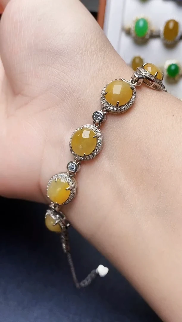 银S925镶嵌戒指翡翠1106