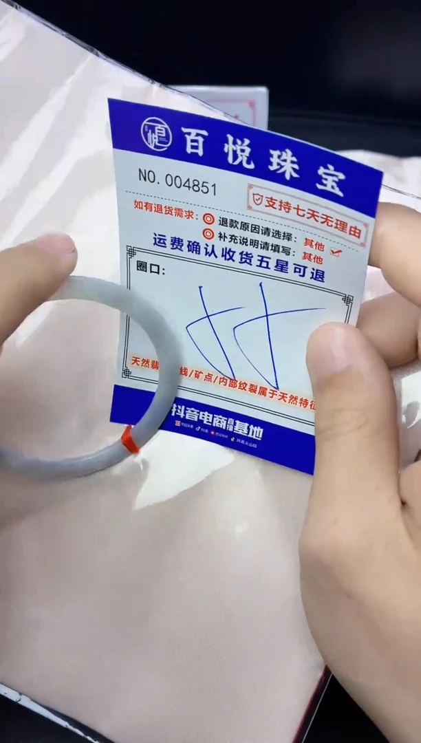 未镶嵌手镯翡翠手镯