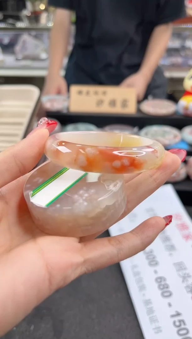 未镶嵌手镯石英质玉54圈口 （赠品镯心）3911054