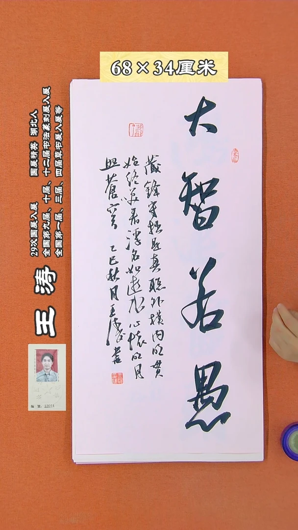 书法85R王涛书法作品