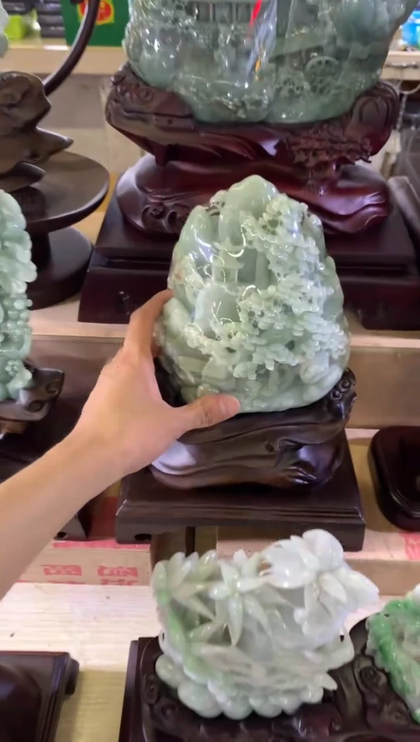未镶嵌摆件翡翠用****3翡翠摆件