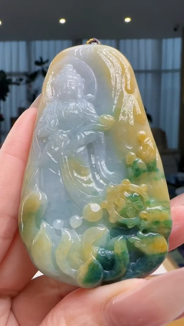 【闪购商品】翡翠颈饰未镶嵌YJ@@960Q3J14950