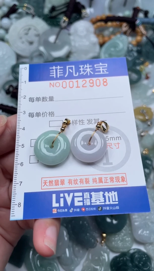 颈饰未镶嵌翡翠12908