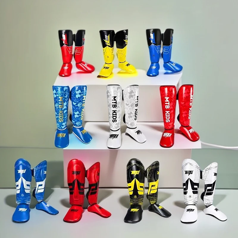 MTB搏击护具套装成人儿童散打泰拳拳击格斗训练专业护头护腿全套