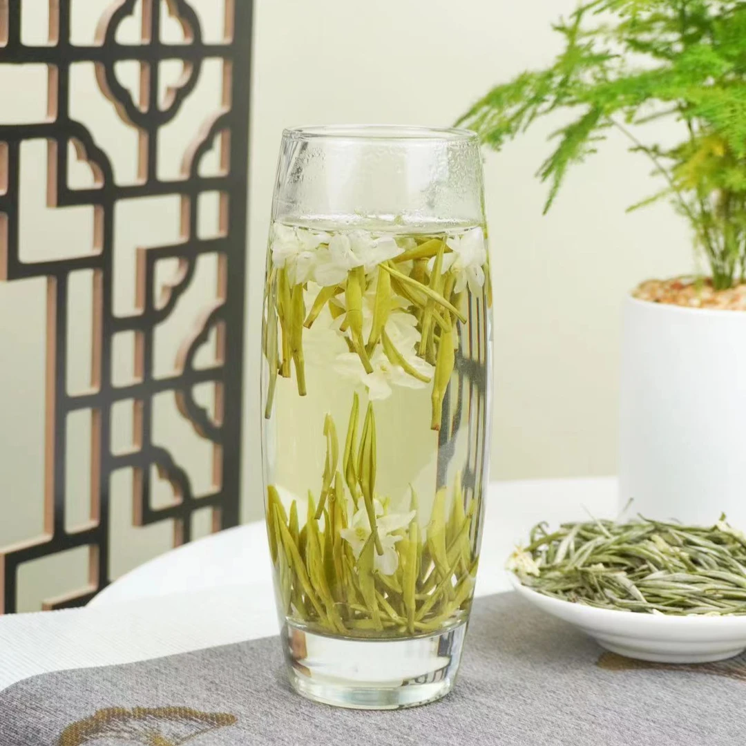 四川蒙顶山独芽银针茉莉花茶2025明前头春头采新茶包邮回馈