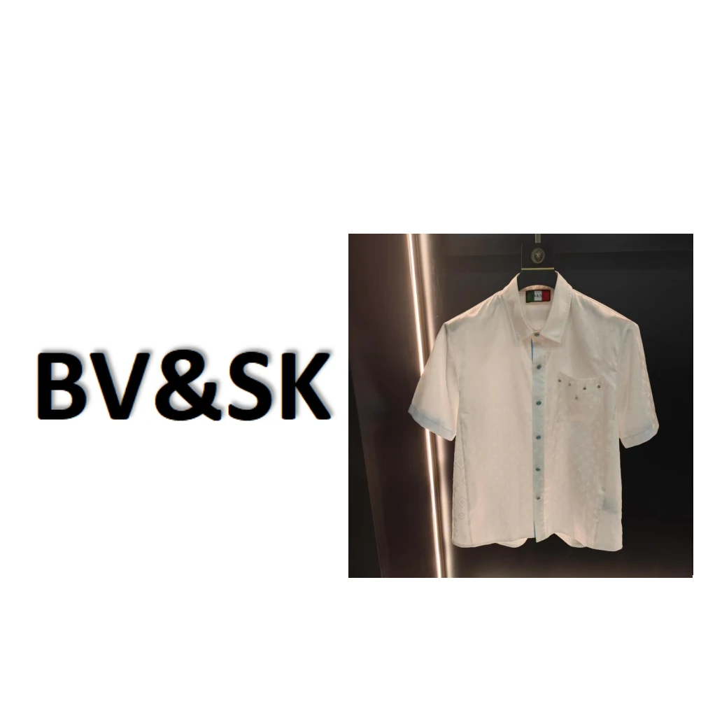 BV3041-（仓）-蛇年潮流痞百搭休闲时尚奢潮衬衫