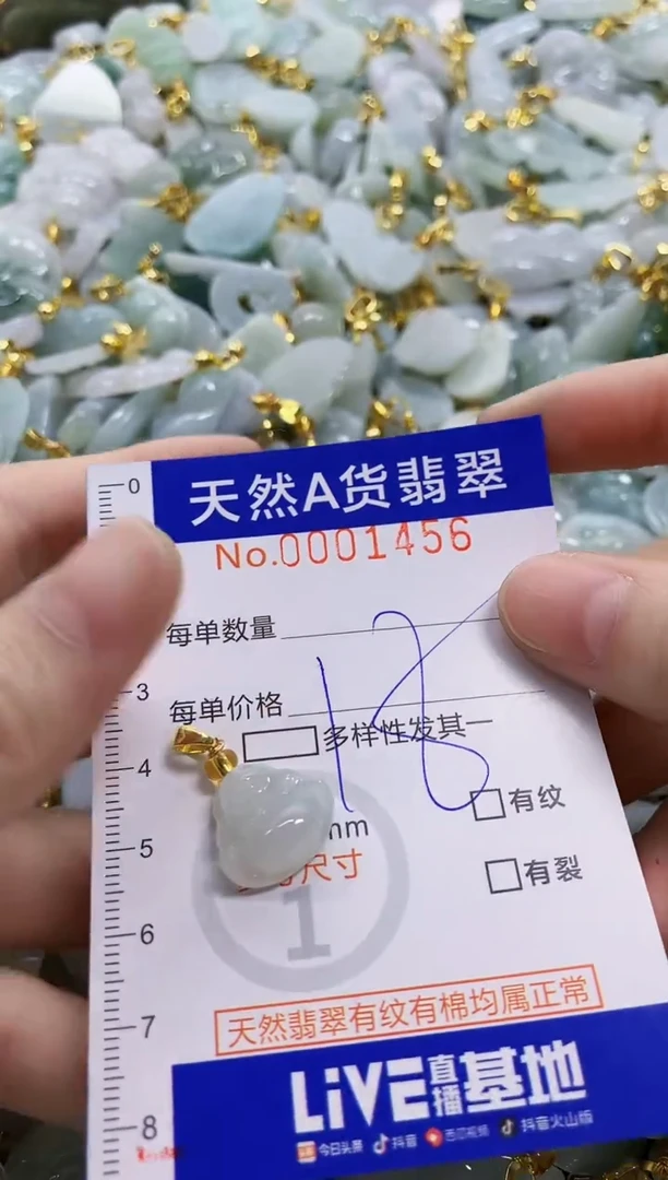 颈饰未镶嵌翡翠天然A货翡翠