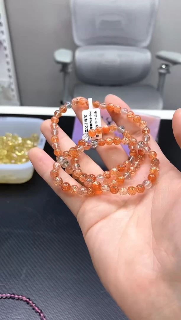 未镶嵌手串长石B7阿鲁莎多圈6mm