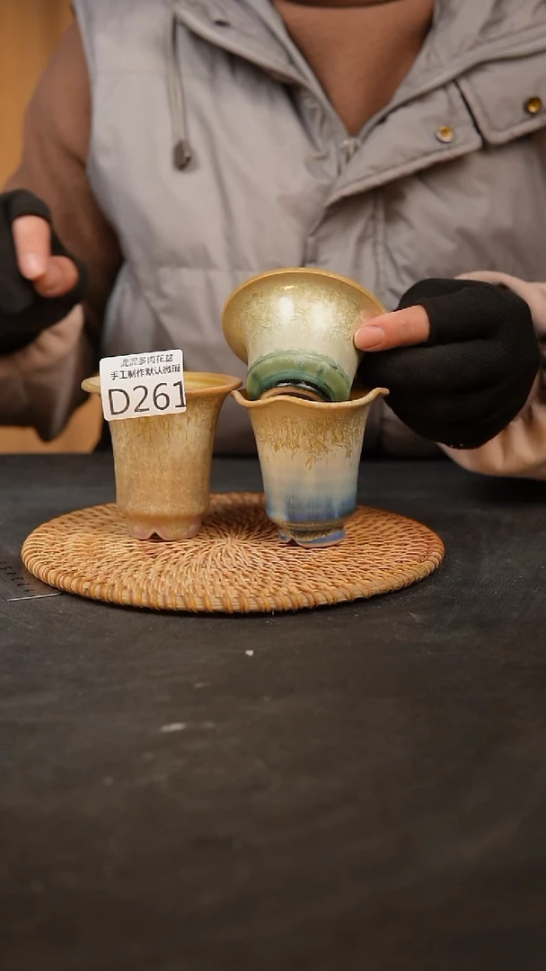 【闪购商品】瓷片景德镇泥泥陶瓷多肉花盆