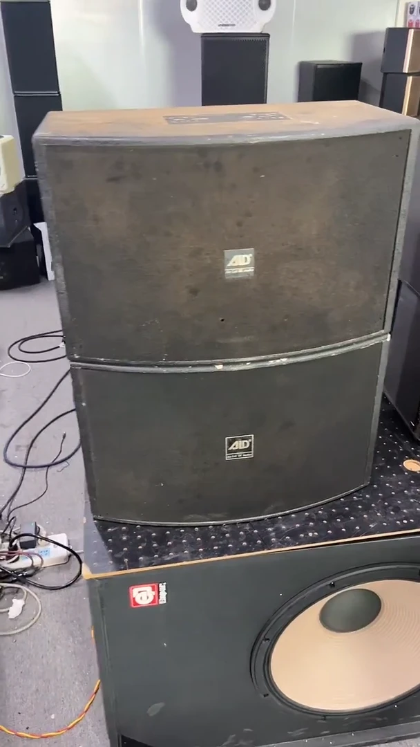 8新不包邮 10寸卡包音响  KTV音箱一对   运费到付