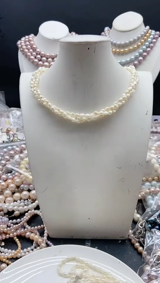 淡水珍珠未镶嵌颈饰1