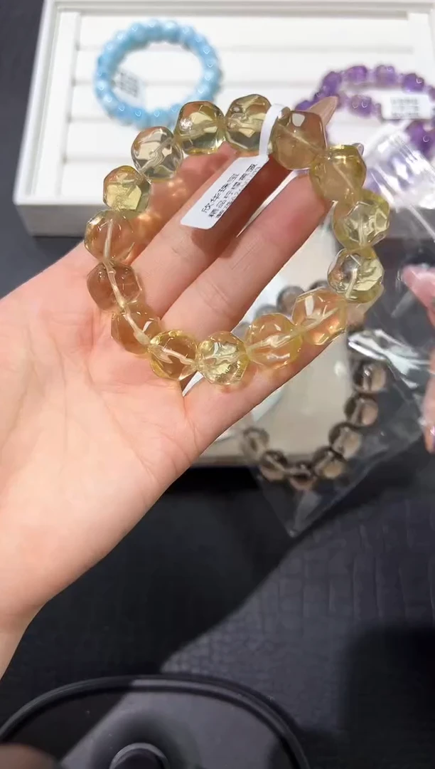 水晶手链未镶嵌7h多样性发其一【1条】默认微瑕