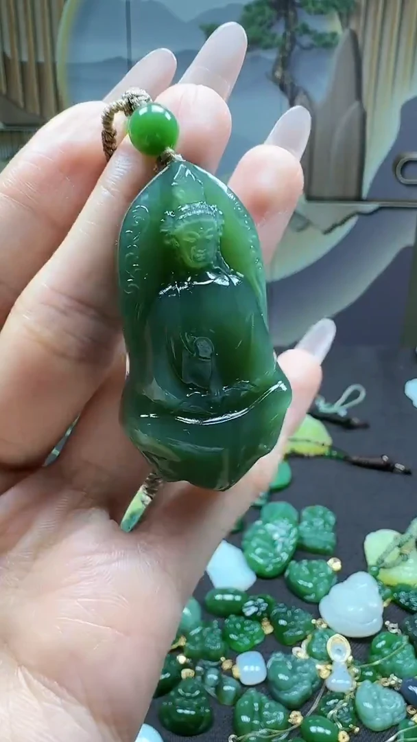 未镶嵌和田玉挂件1