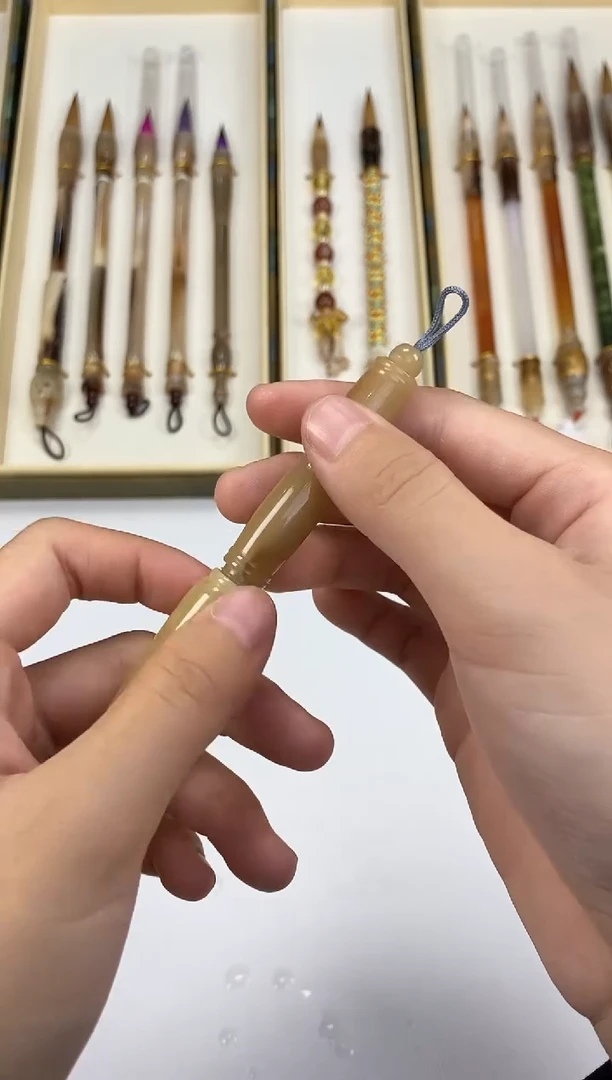 双头款孤品高货毛笔链接