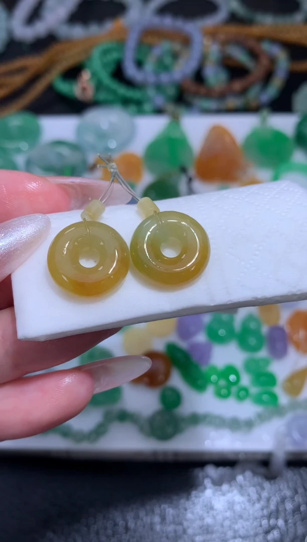 未镶嵌定制翡翠甜甜圈