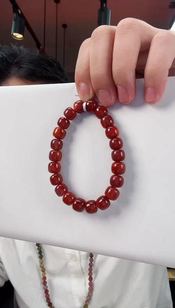 【闪购商品】南红玛瑙瓦西老型手串10+未镶嵌一个/条
