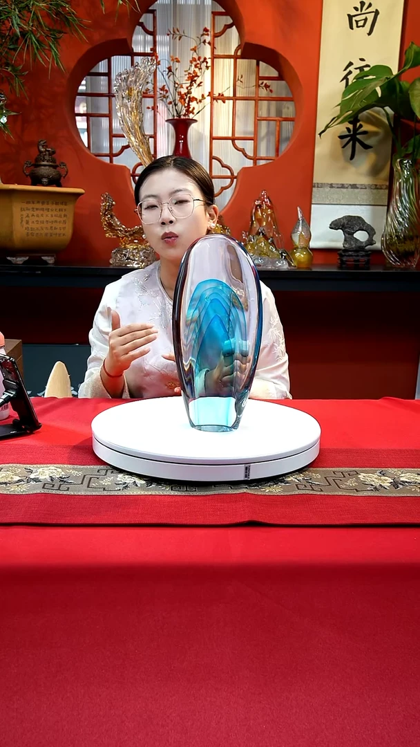 手工艺品琉璃观山景行