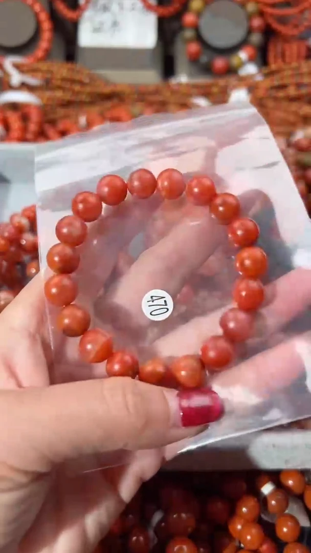 【闪购商品】南红玛瑙手串未镶嵌10+