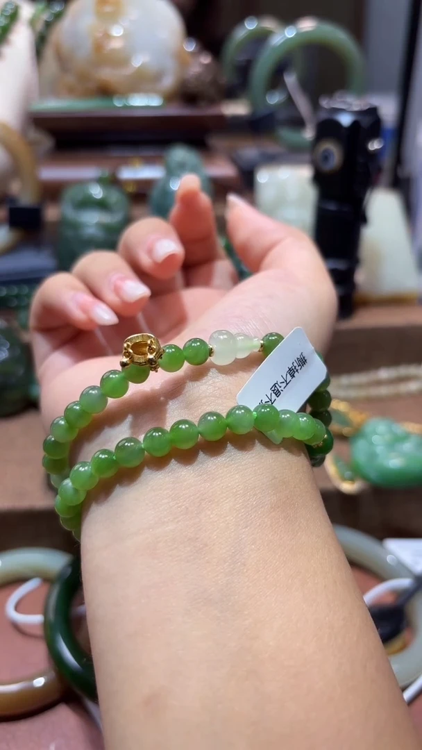 未镶嵌手串和田玉（碧玉）2