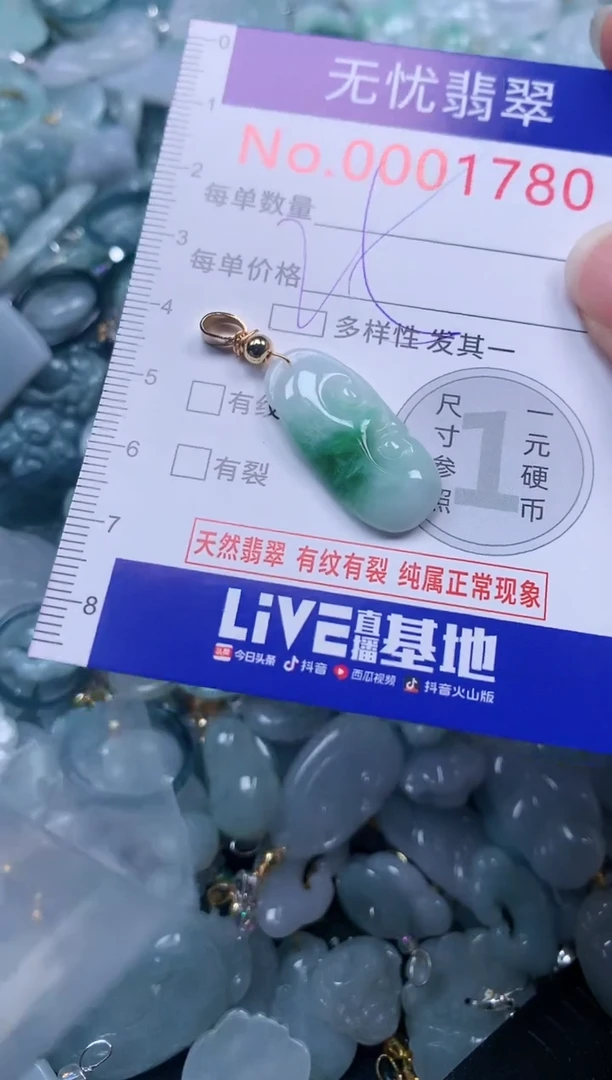 颈饰未镶嵌翡翠1780