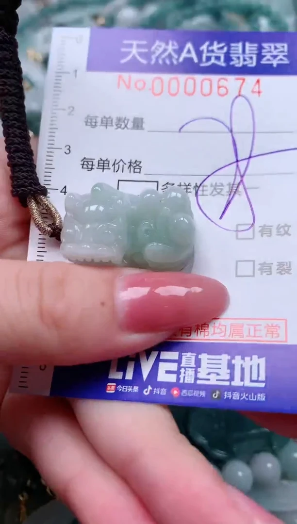 【闪购商品】翡翠颈饰未镶嵌00000674