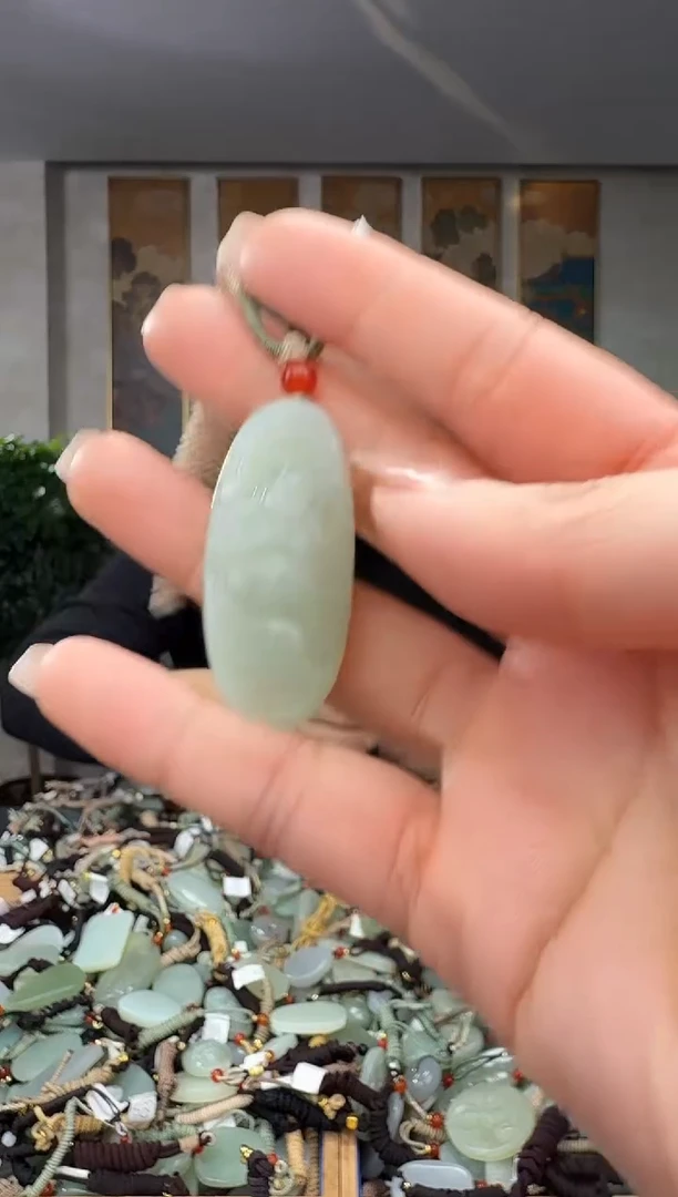 颈饰未镶嵌和田玉拍一发一多样性发货