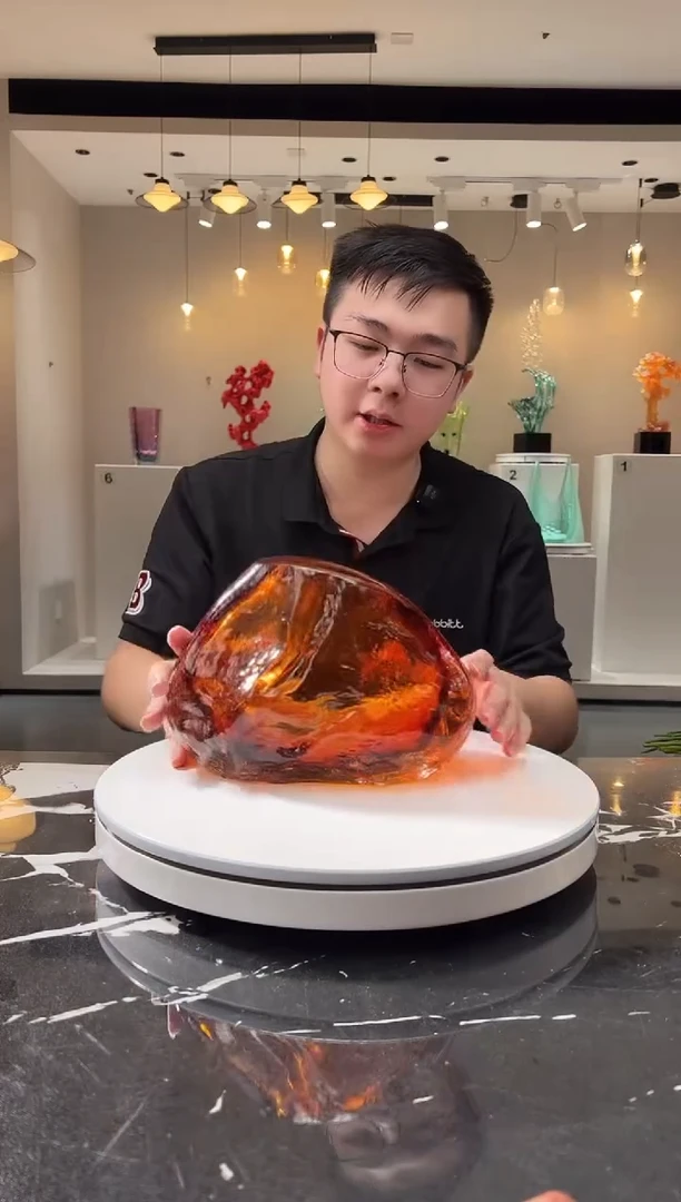 摆件巴比特美学 火山石