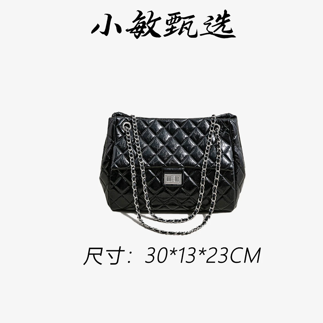 【小敏精选】渠道货SK-63003-黑色轻奢时尚气质百搭女士包包
