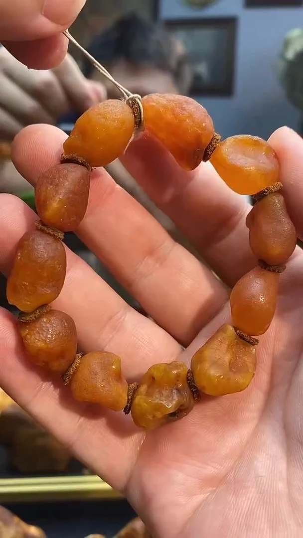 手串琥珀未镶嵌手串