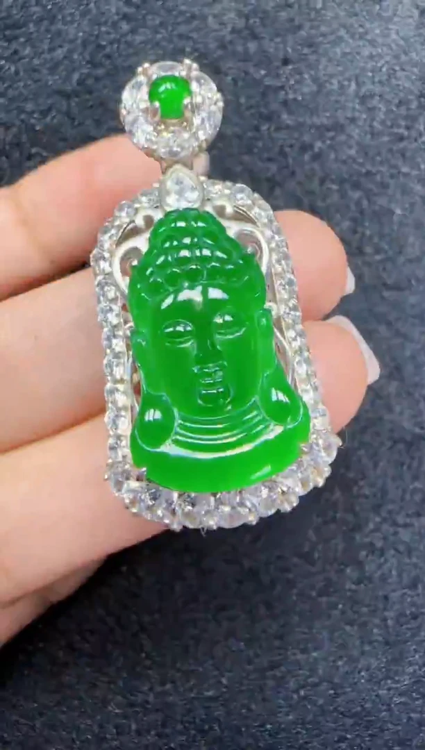 未镶嵌定制翡翠翡翠吊坠197