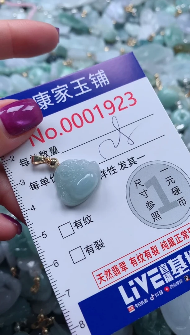 颈饰未镶嵌翡翠1923