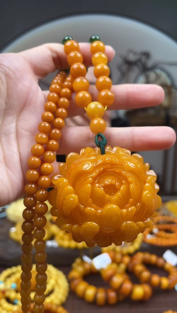 裸石琥珀未镶嵌首饰 假1赔4（多样性发货1件