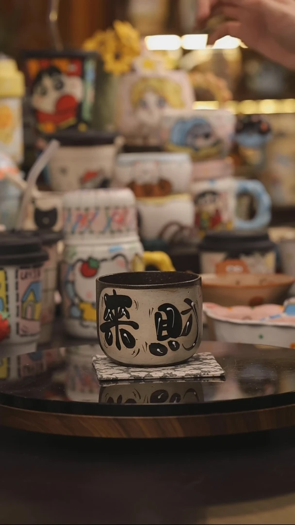 景德镇釉下彩绘设计师款式陶瓷