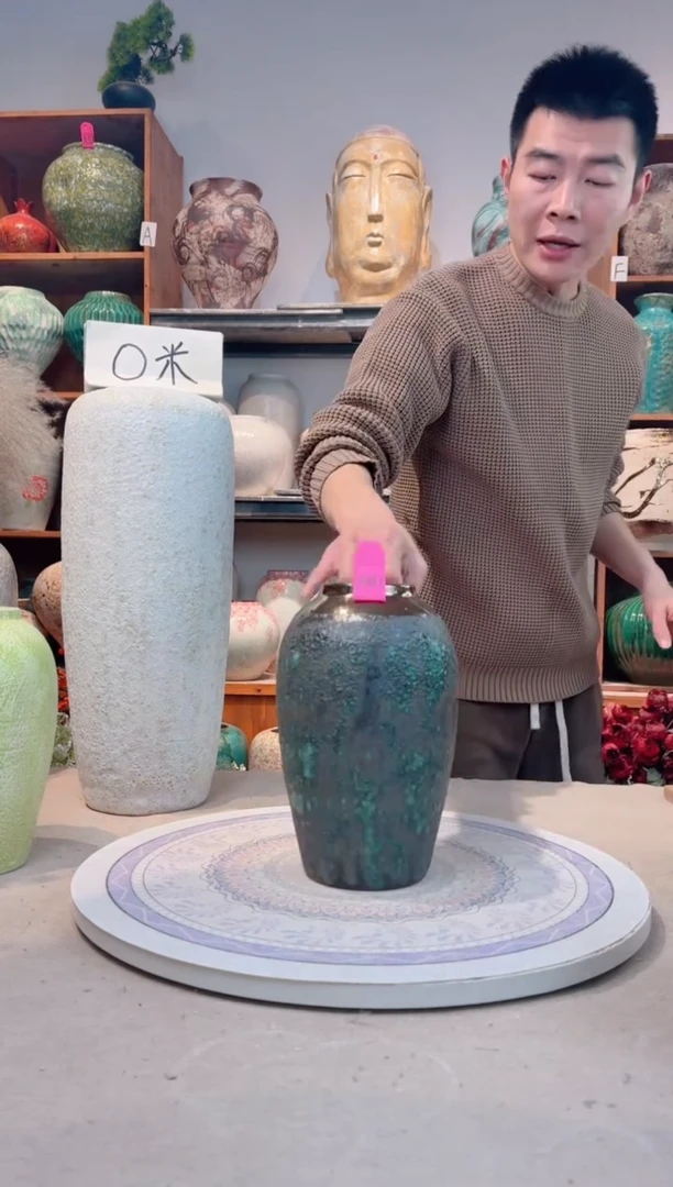 瓶陶瓷花瓶 无花  福利 a311