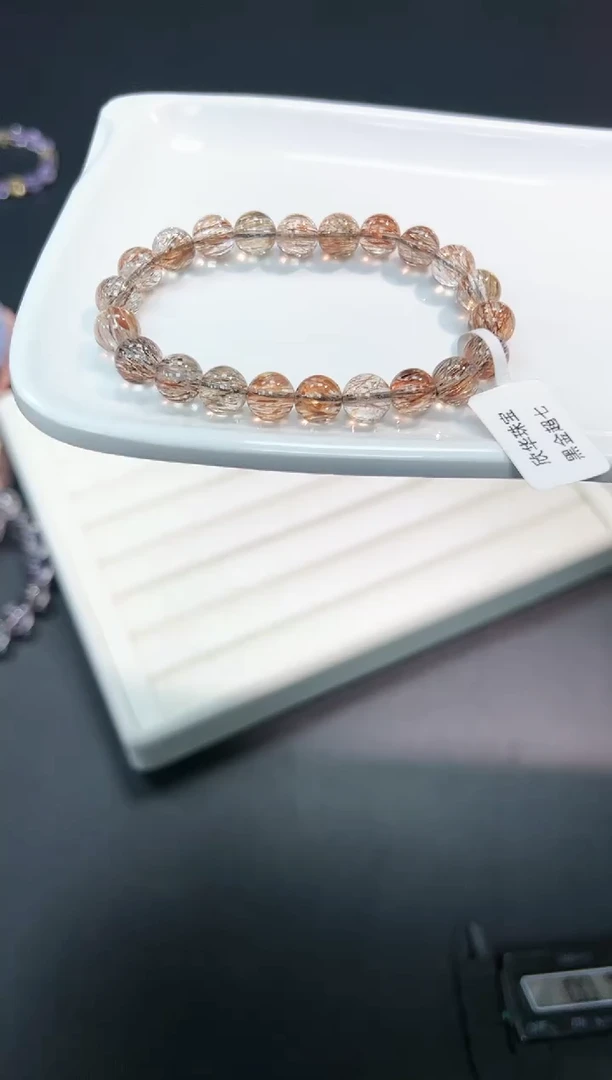 【闪购商品】水晶手串未镶嵌87q多样性发其一/1条默认微瑕