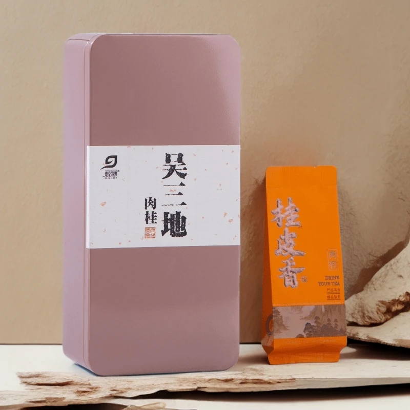 吴三地肉桂高山茶武夷岩茶乌龙茶叶盒装108克