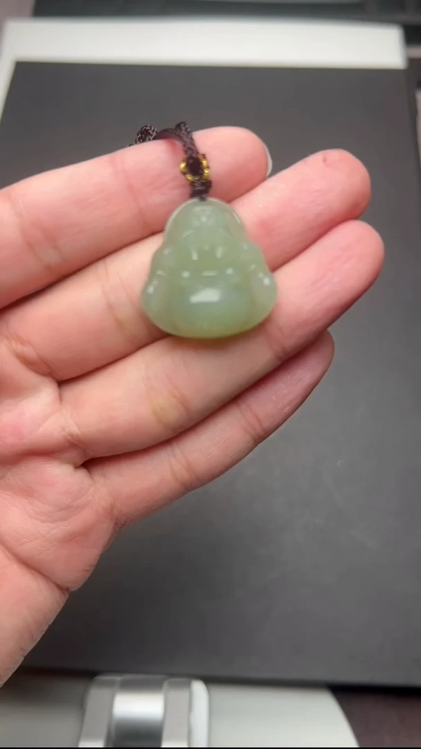 和田玉未镶嵌吊坠(不含链)D*HBHT000385