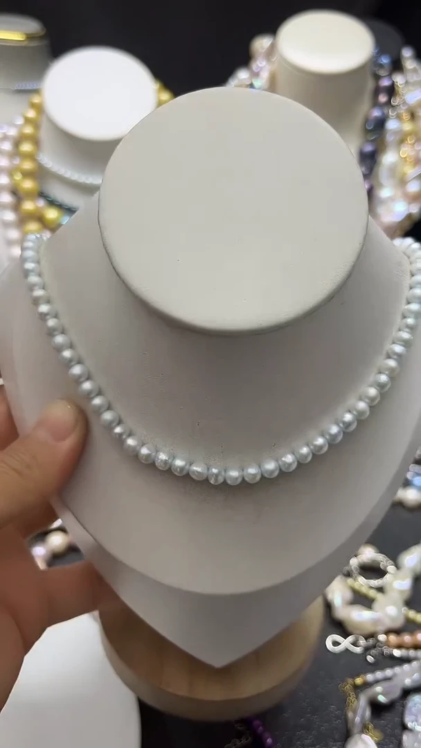 颈饰未镶嵌淡水珍珠多人