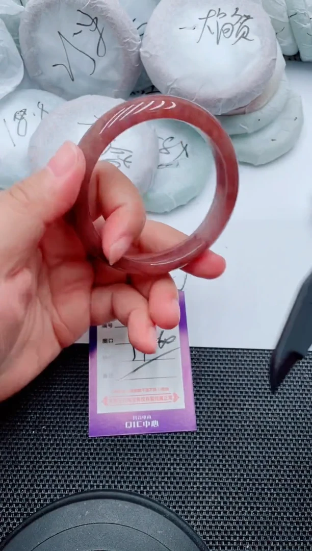 未镶嵌手镯石英质玉56-59-60