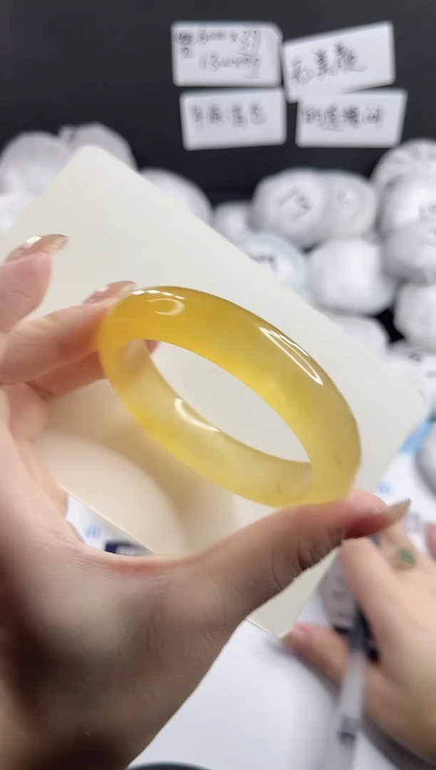 未镶嵌手镯石英质玉多样性发货L33