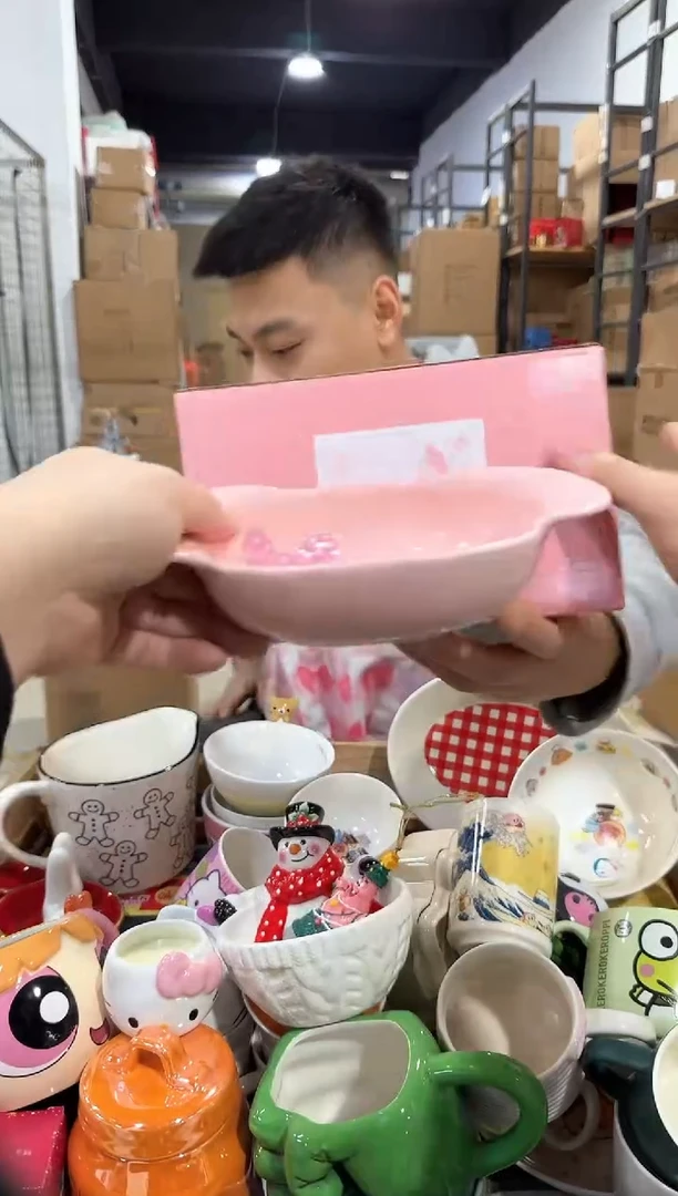 瓷片小号原盒美乐蒂深碗