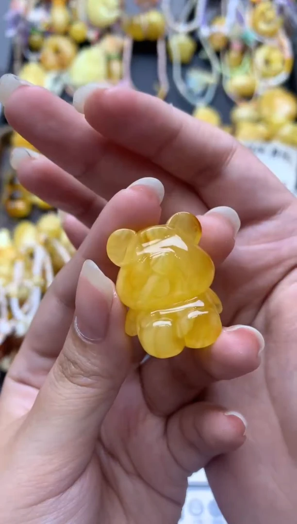 未镶嵌琥珀珠宝奇石020个别微微瑕介意勿拍