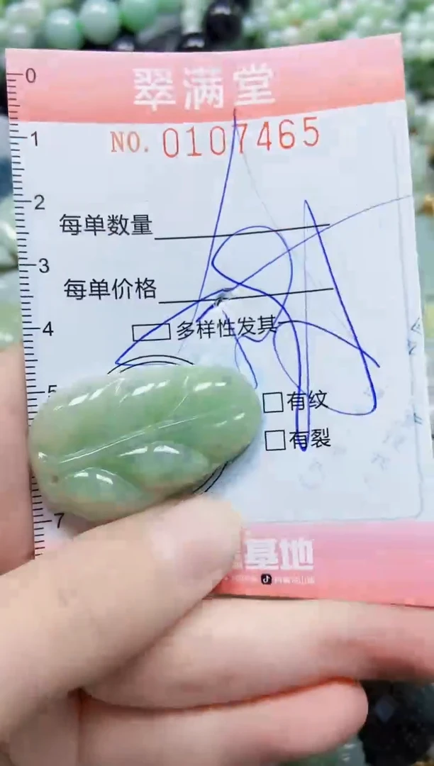 【闪购商品】翡翠颈饰未镶嵌闪购0107465多样性发其一