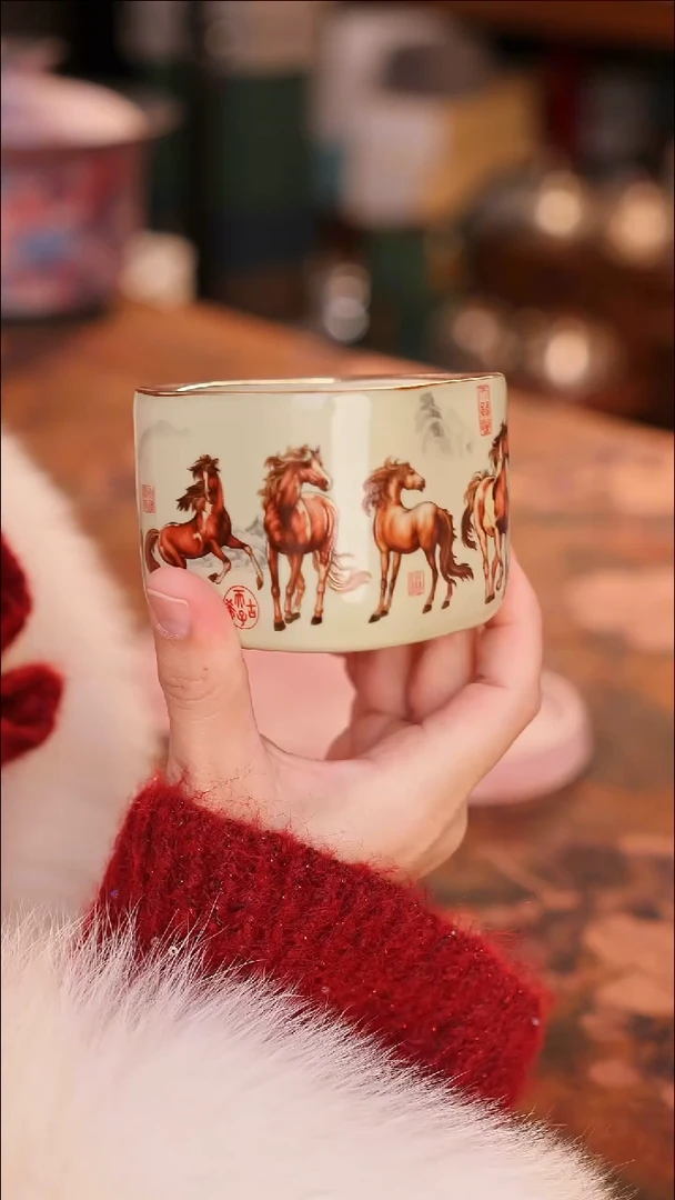 【闪购商品】陶瓷茶具（无礼盒无茶盘）@@A11518