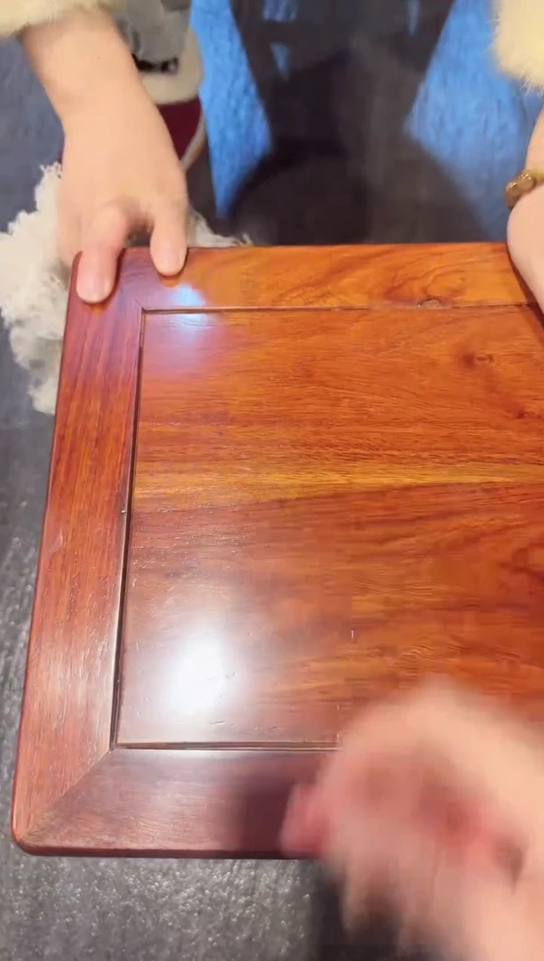 花梨木类家具溪*庐缅甸花梨大果紫檀富贵凳（微瑕