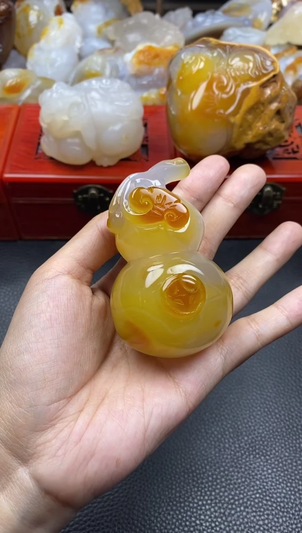 未镶嵌手把玛瑙/玉髓行*00
